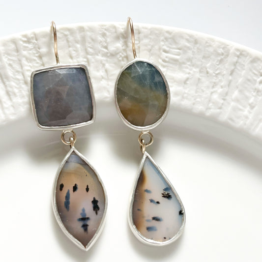 Stormy Beach Earrings
