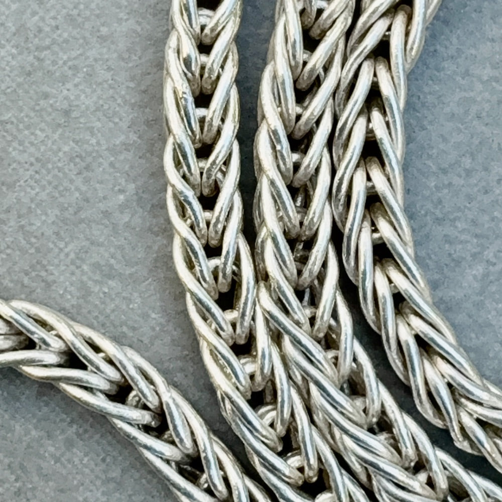Ancient Weave Chain with Rooted Talisman