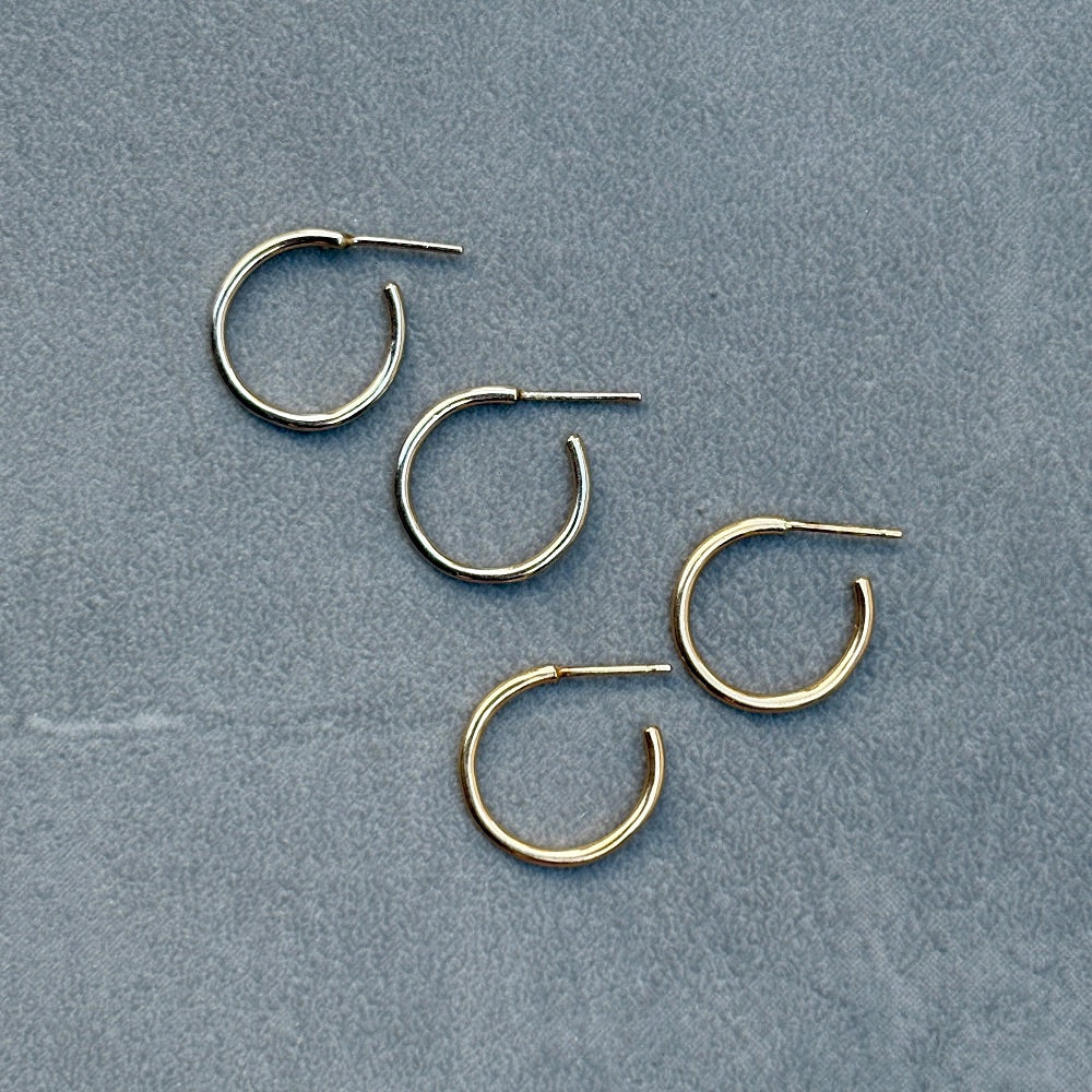 Golden Halo Hoops