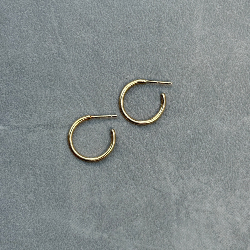 Golden Halo Hoops
